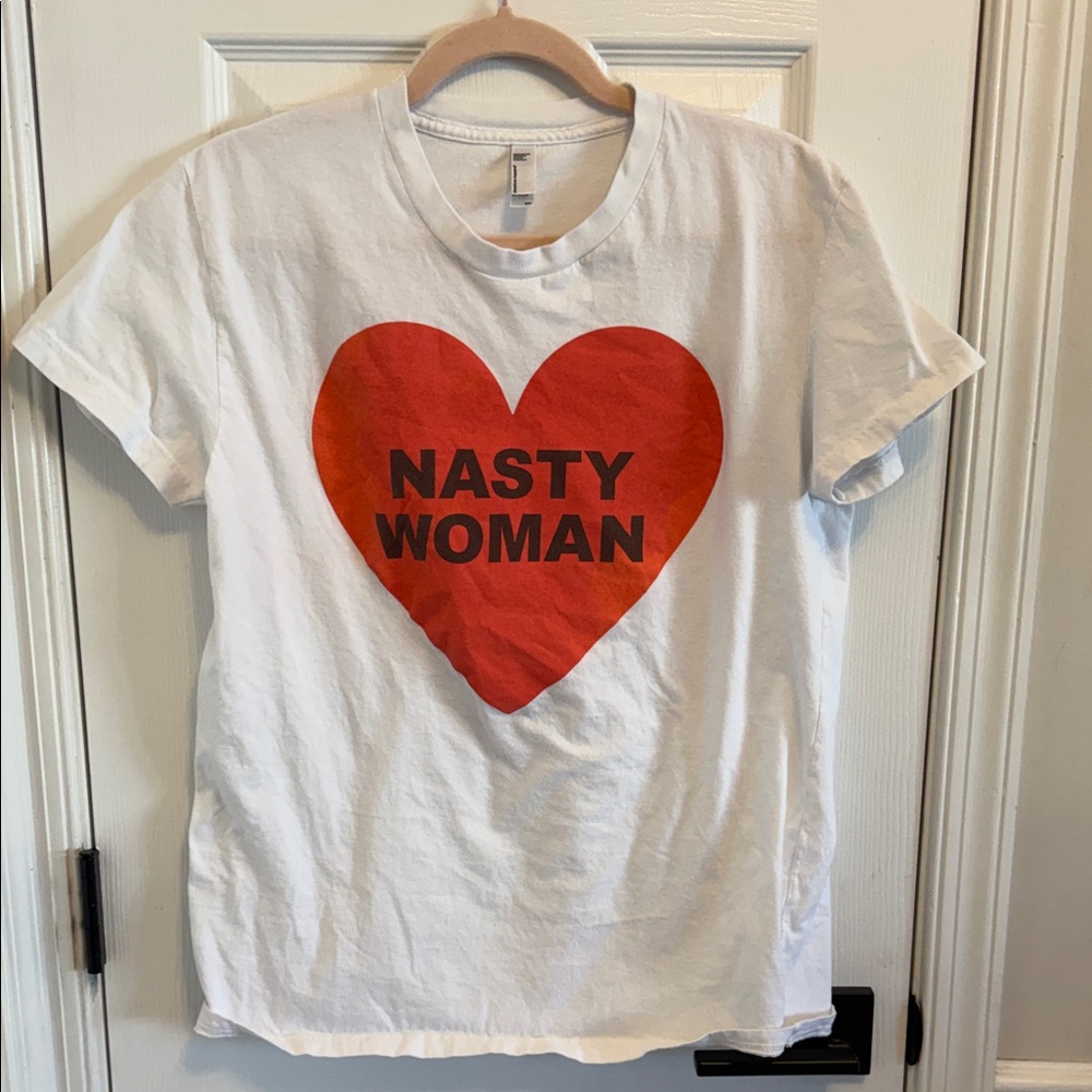American Apparel Nasty Woman Shirt Sleeve Tshirt Sz 2X